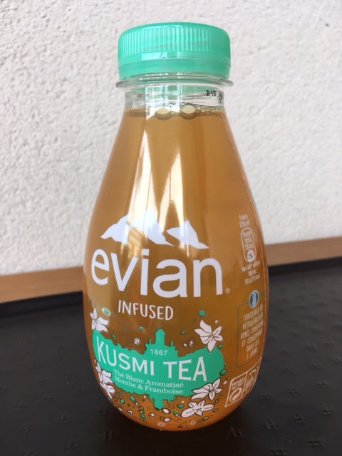 Test & Avis – Evian Infused Kusmi Tea – Thé blanc Menthe